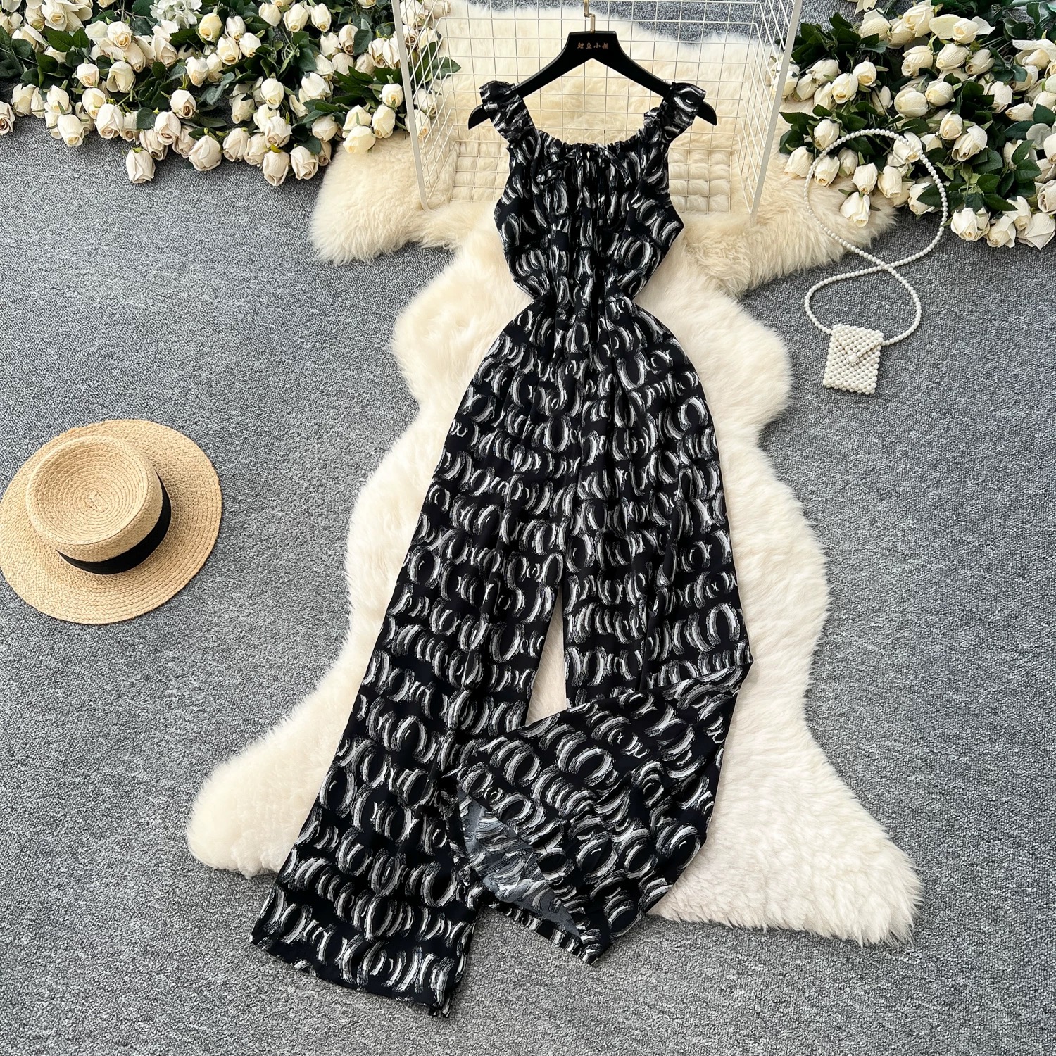 Feminine energy jumpsuit CJS176 images